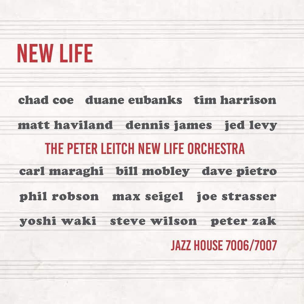 Peter Leitch- New Life (CD)-BoldPlay