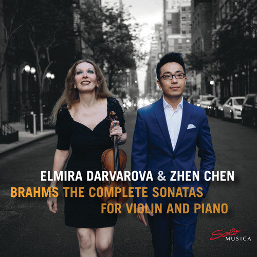 Brahms / Darvarova / Chen- Complete Sonatas for Violin & Piano (CD)-BoldPlay
