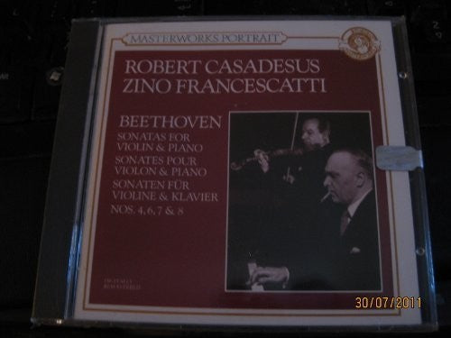 Beethoven / Francescatti / Casadesus- Violin Sonatas (CD)-BoldPlay