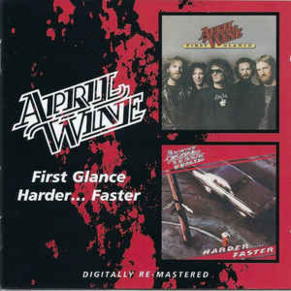 April Wine- First Glance/Harder..Faster [Import] (CD)-BoldPlay
