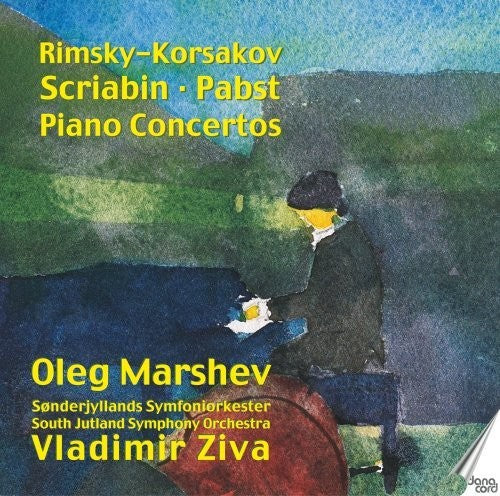 Pabst / Scriabin / Marshev- Three Russian Piano Concertos (CD)-BoldPlay