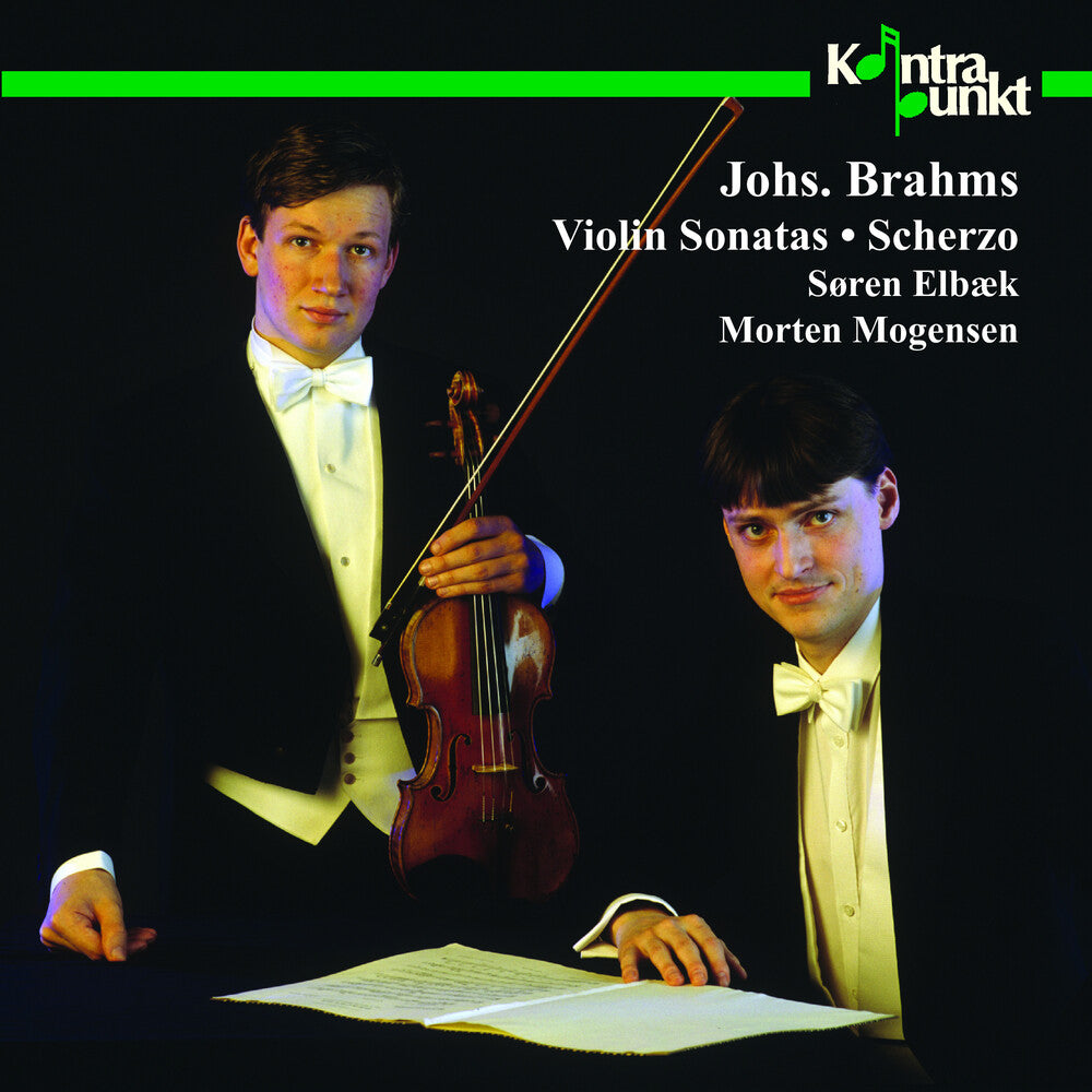 Brahms / Elbaek / Mogensen- Violin Sonatas / Scherzo (CD)-BoldPlay