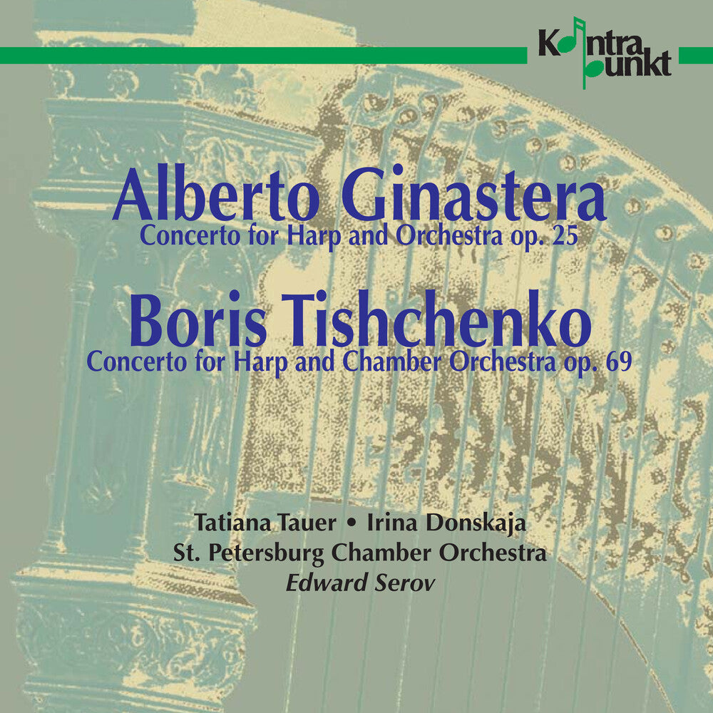Ginastera / Tishchenko / Tauer / Donskaja- Harp Concertos (CD)-BoldPlay