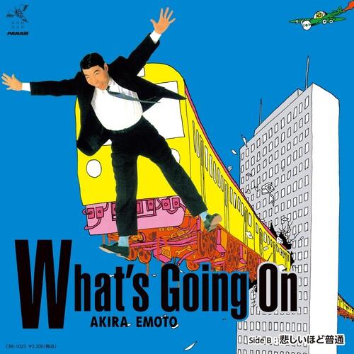Akira Emoto- What's Going On / Sadly Normal (Vinyl)-BoldPlay