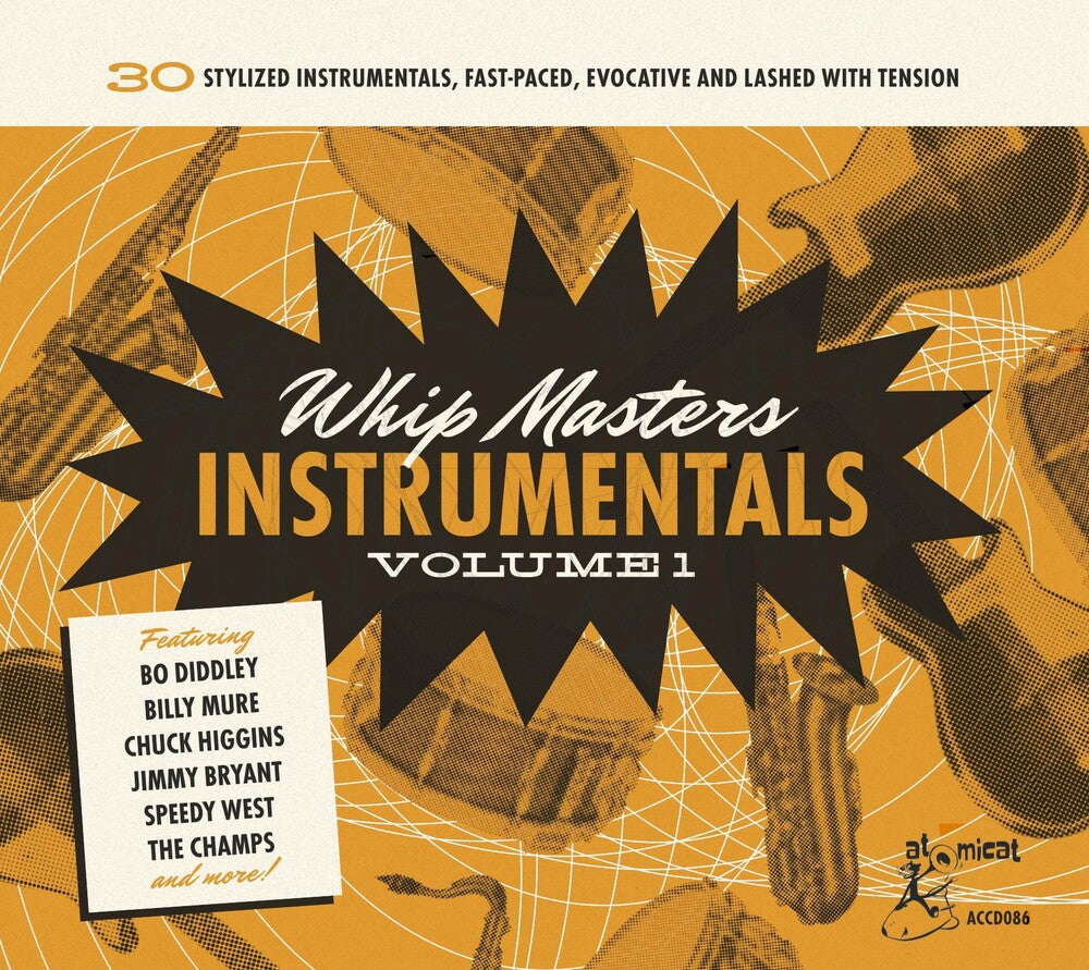 Whip Masters Instrumental 1 / Various- Whip Masters Instrumental 1 (Various Artists) (CD)-BoldPlay