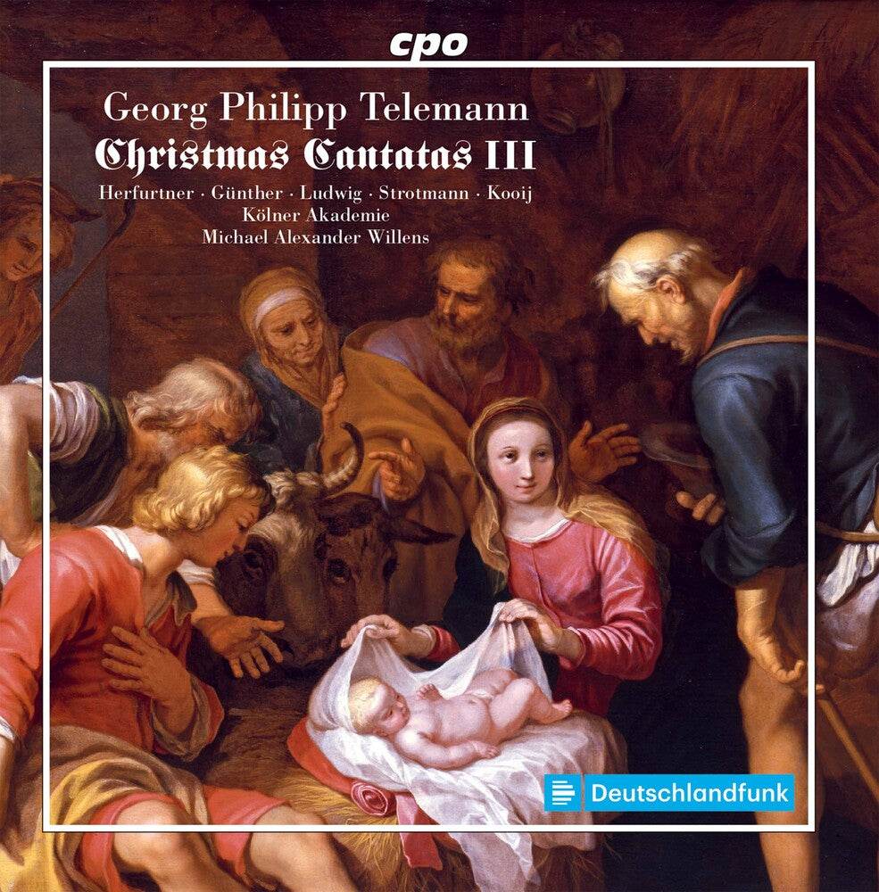 Telemann / Kolner Akademie / Willens- Christmas Cantatas 3 (CD)-BoldPlay