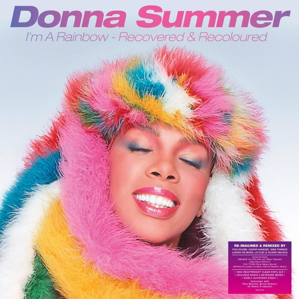 Donna Summer- I'm A Rainbow: Recovered & Recoloured [Clear Vinyl] [180 Gram]-BoldPlay