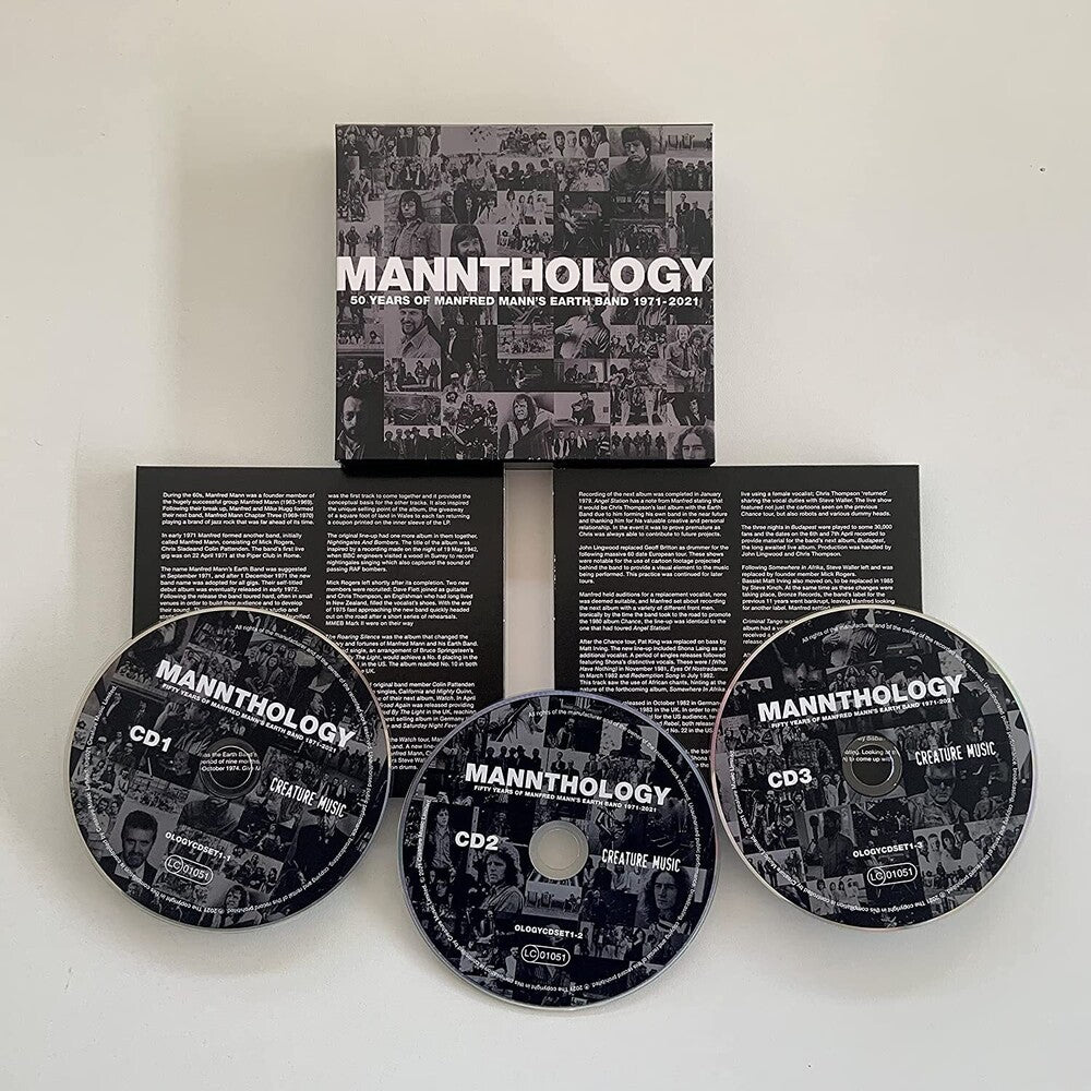 Manfred Mann's Earth Band- Mannthology (CD)-BoldPlay