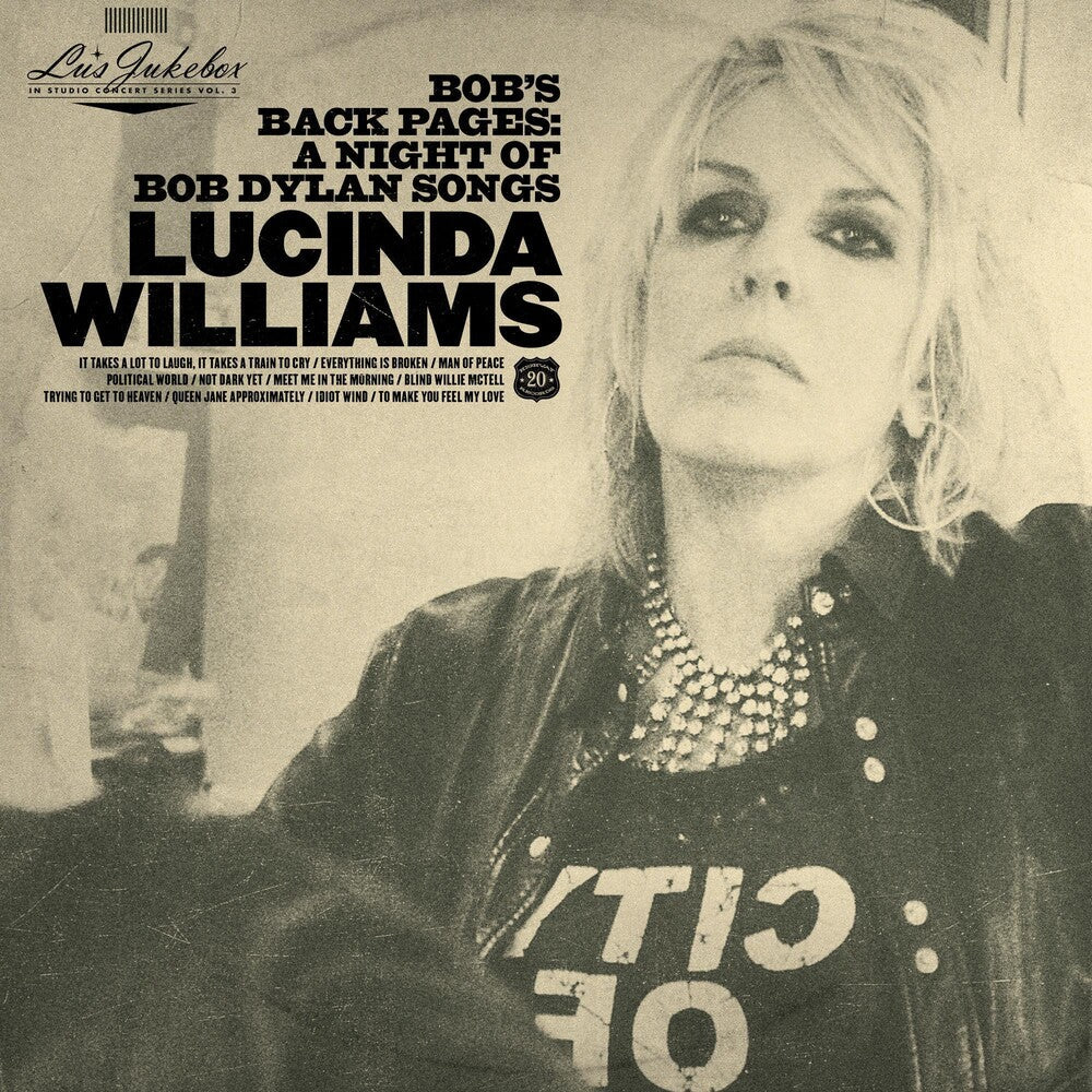 Lucinda Williams- Lu's Jukebox Vol. 3: Bob's Back Pages: A Night of Bob Dylan Songs (CD)-BoldPlay