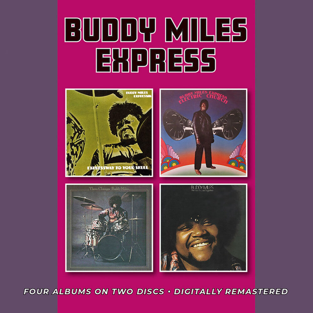 Buddy Miles  Express- Expressway To Your Skull / Electric Church / Them (CD)-BoldPlay