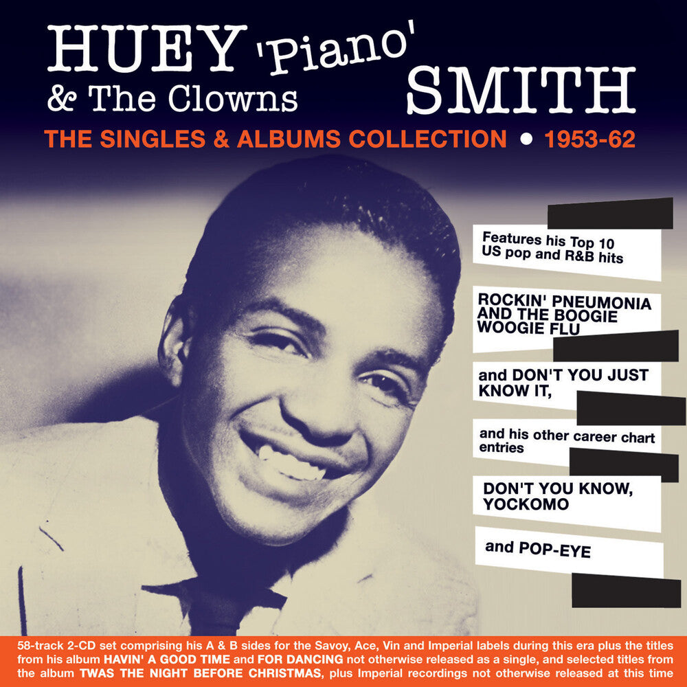 Huey Smith- Singles & Albums Collection 1953-62 (CD)-BoldPlay