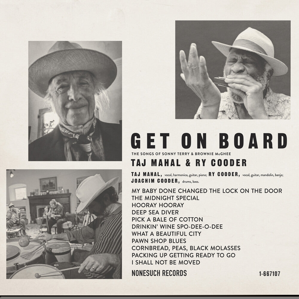 Taj Mahal & Ry Cooder- Get On Board (CD)-BoldPlay