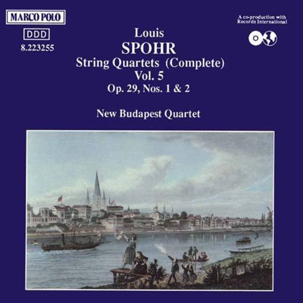 Spohr / New Budapest Quartet- Vol. 5-STR Quartets (CD)-BoldPlay