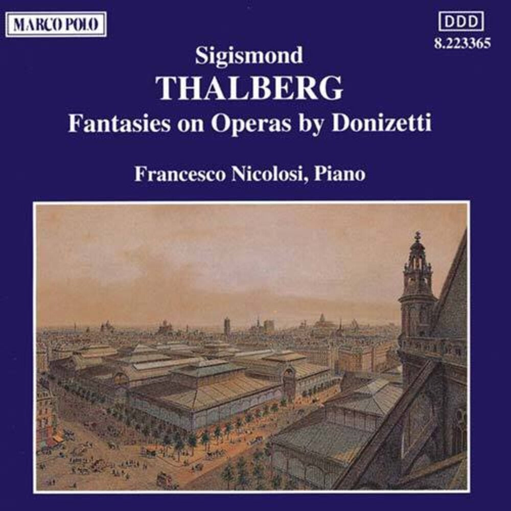 Thalberg / Nicolosi- Variations On Donizetti Operas (CD)-BoldPlay