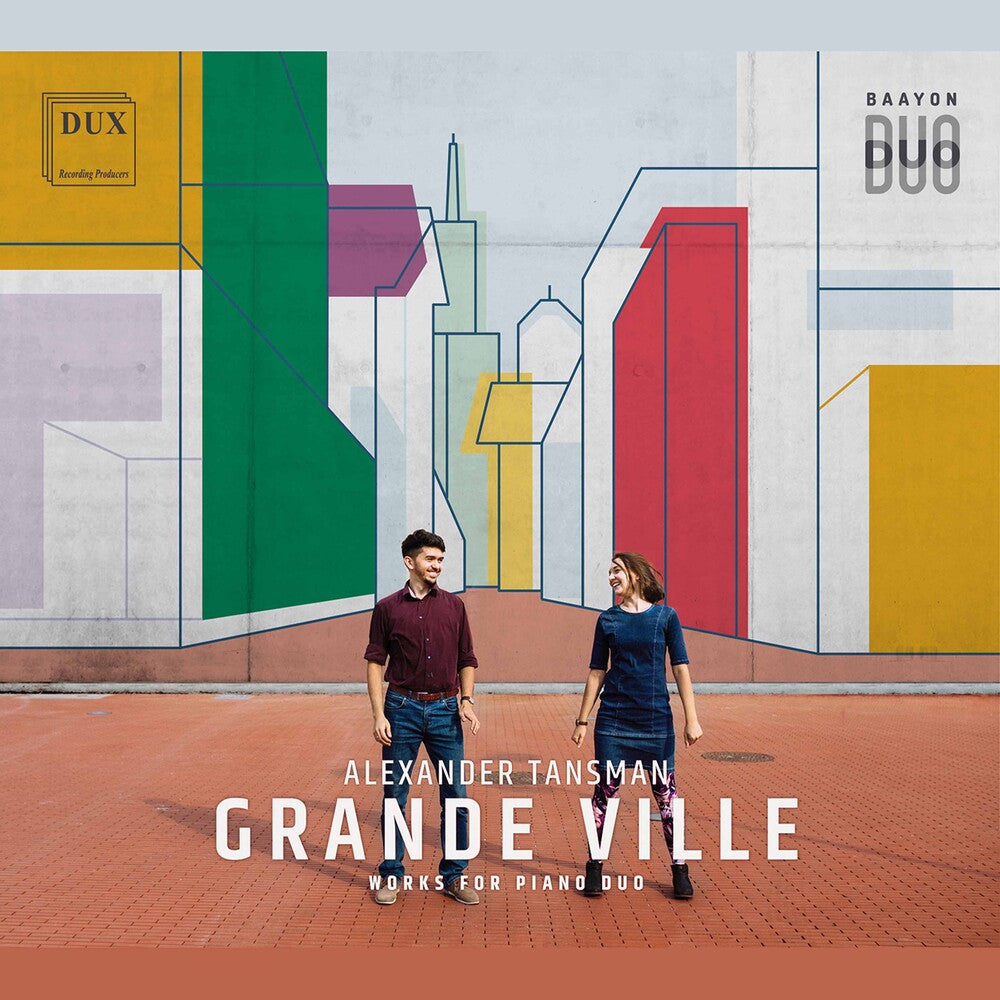 Tansman / Baayon Duo / Motyczynski- Grande Ville (CD)-BoldPlay
