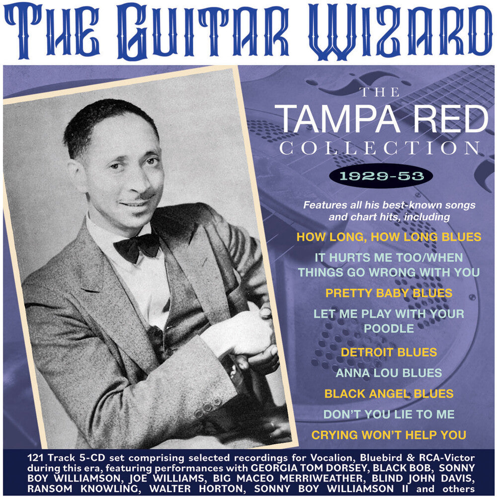 Tampa Red- Guitar Wizard: The Tampa Red Collection 1929-53 (CD)-BoldPlay