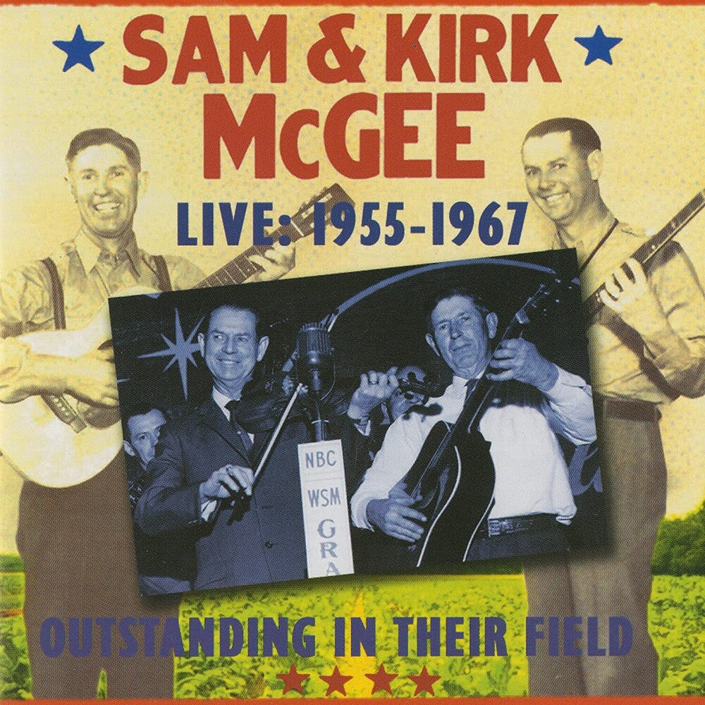 Sam & Kirk McGee- Sam & Kirk Magee Live: 1955-1967 (CD)-BoldPlay