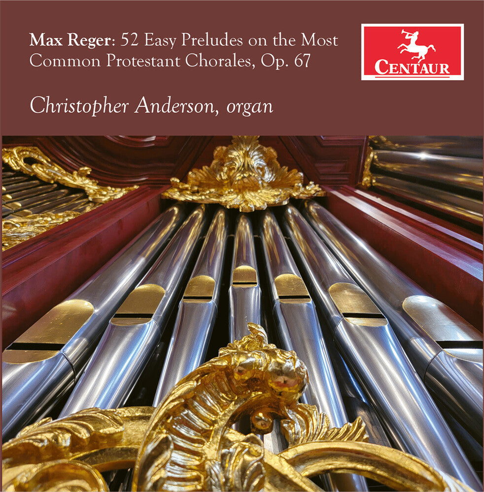 Reger / Anderson- 52 Easy Preludes (2pk) (CD)-BoldPlay