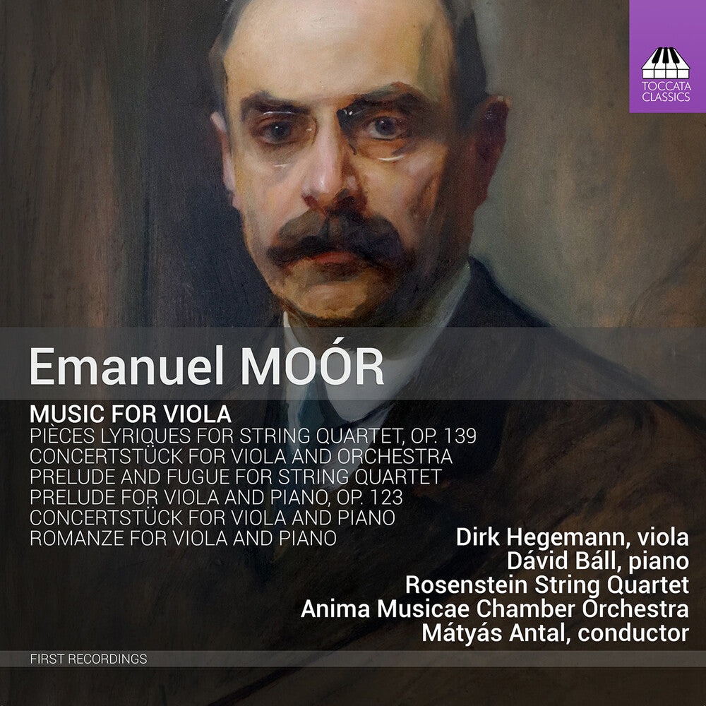 Moor / Hegemann / Anima Musi- Music for Viola (CD)-BoldPlay