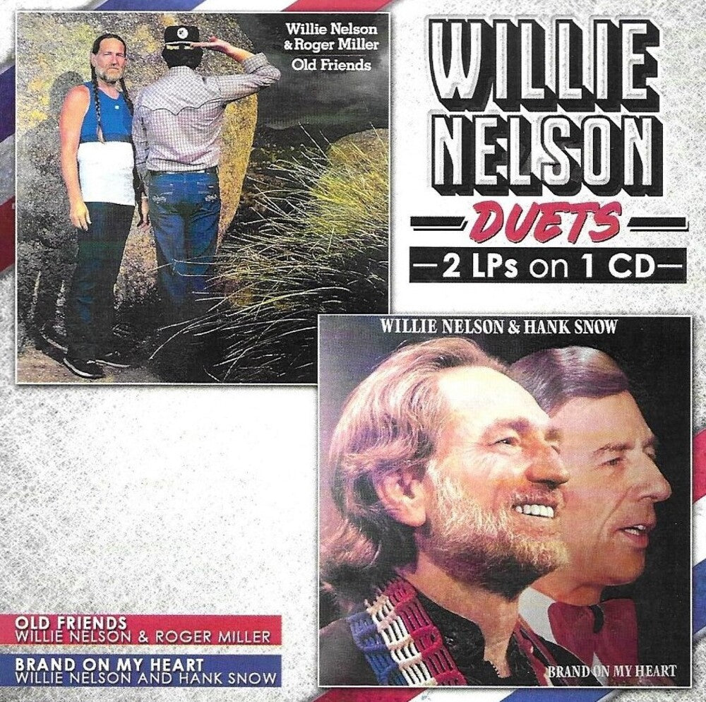 Willie Nelson- Duets With Roger Miller & Hank Snow (CD)-BoldPlay