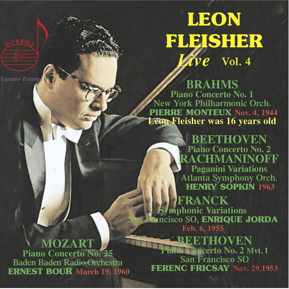 Leon Fleisher- Leon Fleisher Live Vol 4 (CD)-BoldPlay