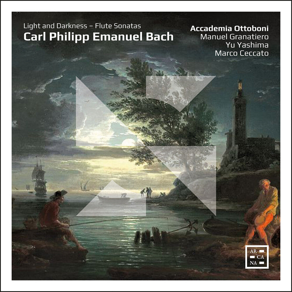 C Bach .P.E. / Accademia Ottoboni- Light & Darkness Flute Sonatas (CD)-BoldPlay