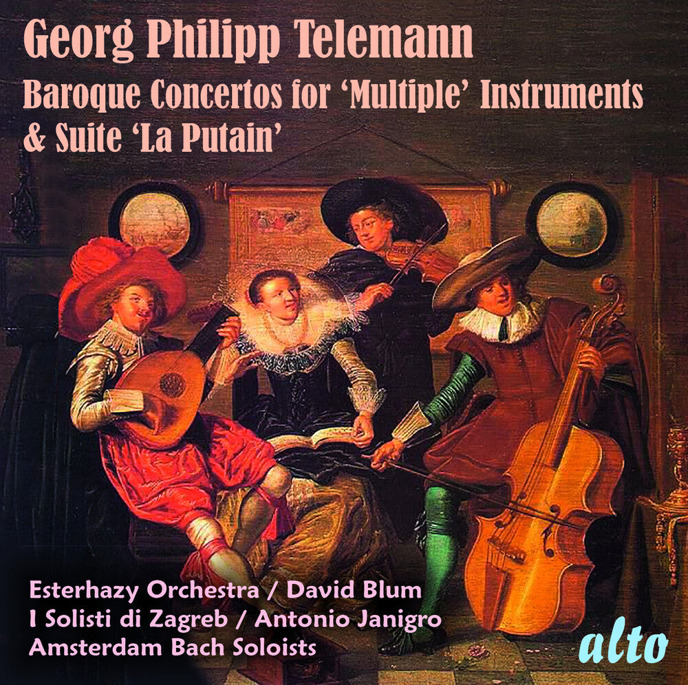 Zagreb Soloists- Telemann 'multi-Instrument' Concertos (CD)-BoldPlay