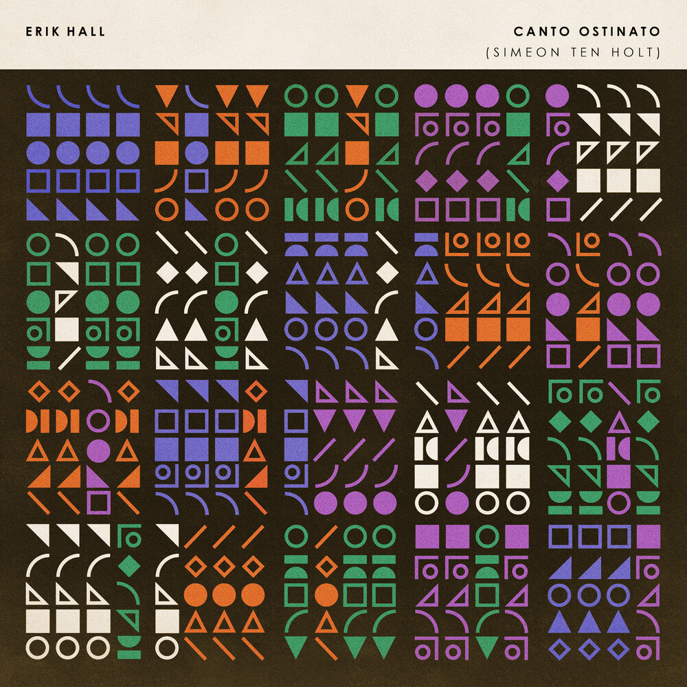 Hall, Erik- Canto Ostinato (CD)-BoldPlay