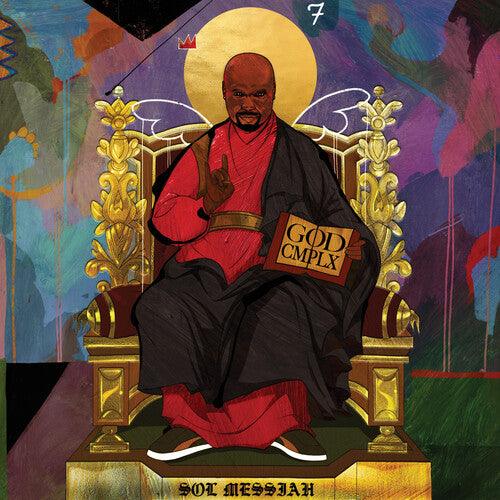 Sol Messiah- God Cmplx - Instrumental Version - Purple/Light Blue/Orange (Vinyl)-BoldPlay