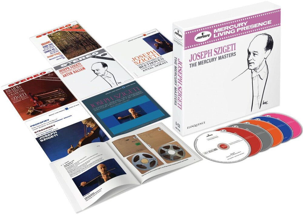 JOSEPH SZIGETI- Joseph Szigeti: The Mercury Masters (Box) (Aus) (CD)-BoldPlay