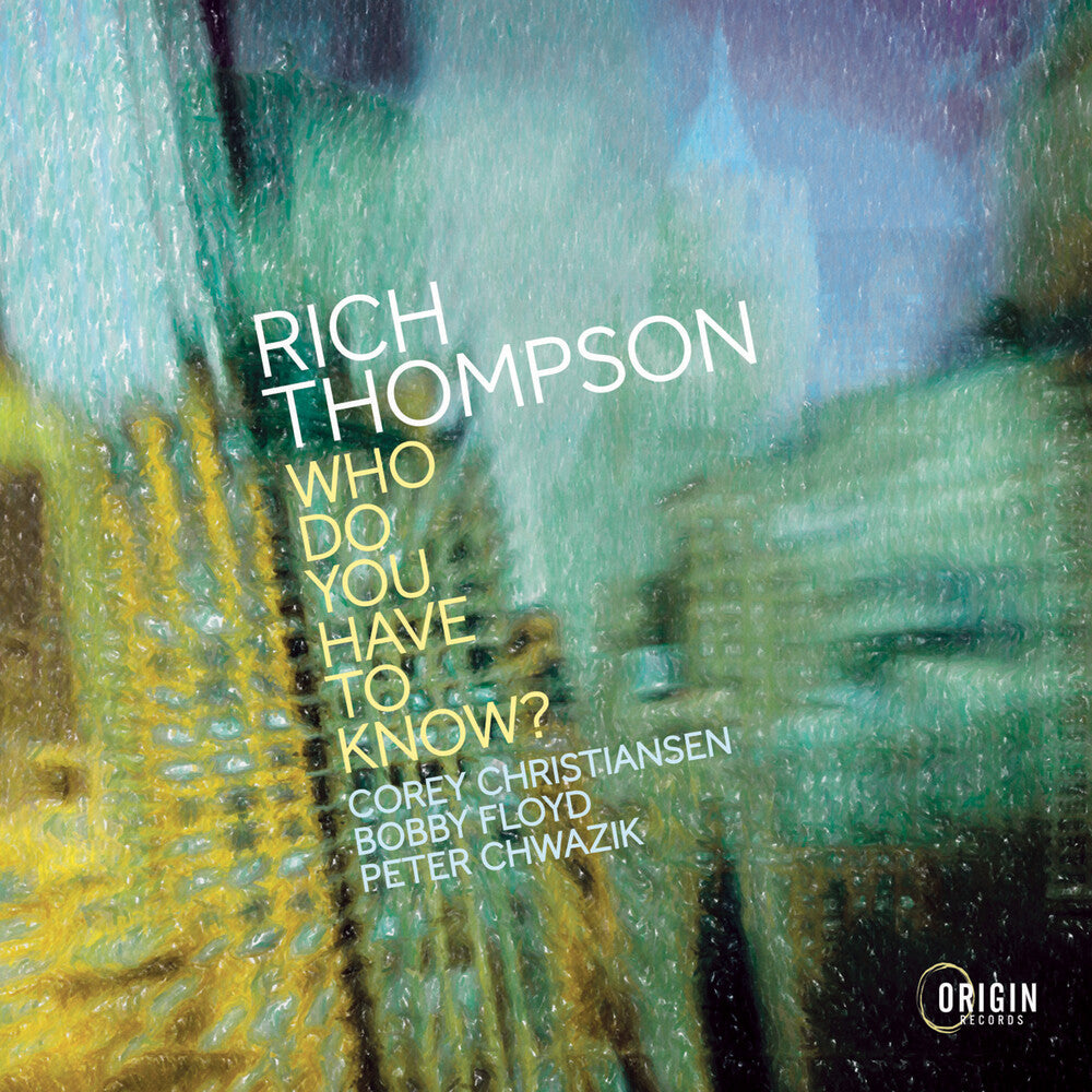 Rich Thompson- Who Do You Have To Know (CD)-BoldPlay