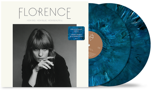 Florence + The Machine- How Big, How Blue, How Beautiful (10th Anniversary Edition) [Blue Marble 2 LP] (Vinyl)-BoldPlay