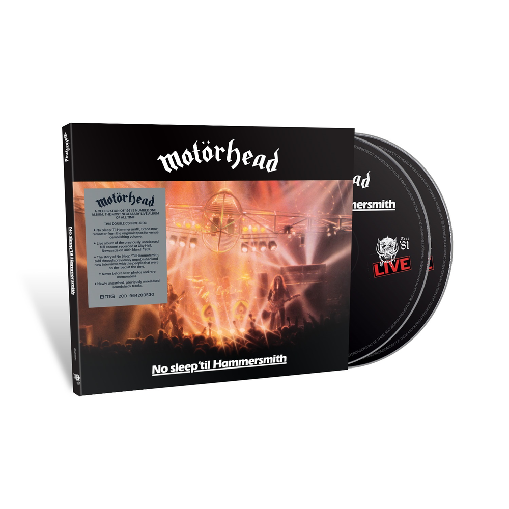 Motörhead- No Sleep 'til Hammersmith - 40th Anniversary (CD)-BoldPlay