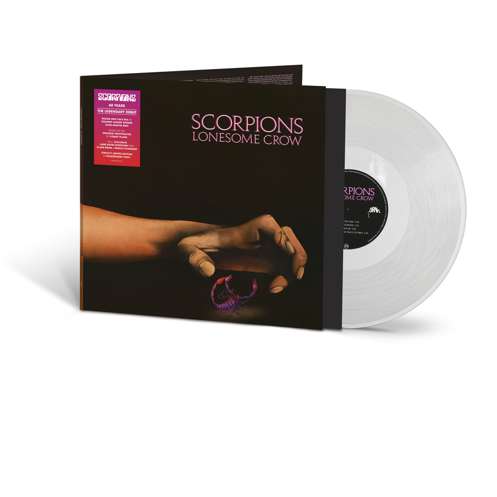 Scorpions- Lonesome Crow - Scorpions 60th Anniversary [180g Transparent LP] (Vinyl)-BoldPlay