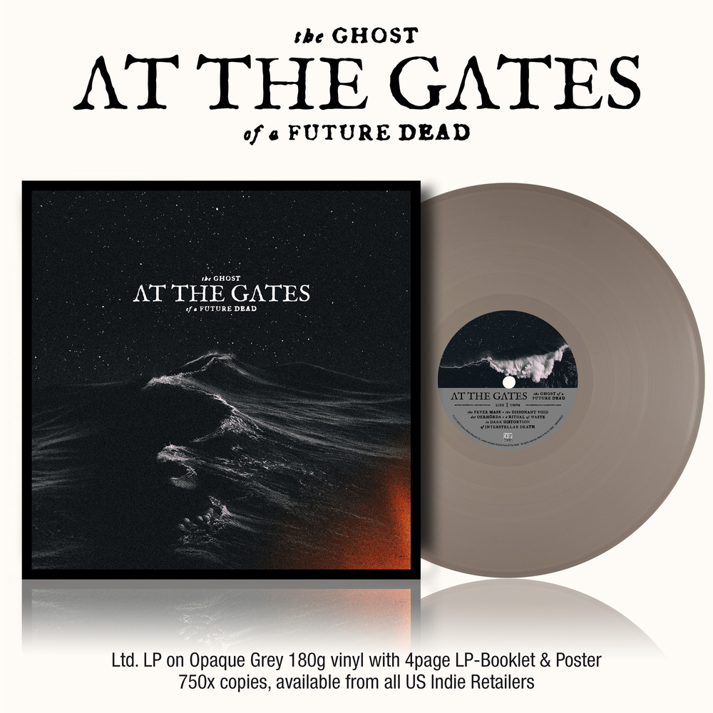 At The Gates- The Ghost of a Future Dead [Indie Exclusive Opaque Grey] (Vinyl)-BoldPlay