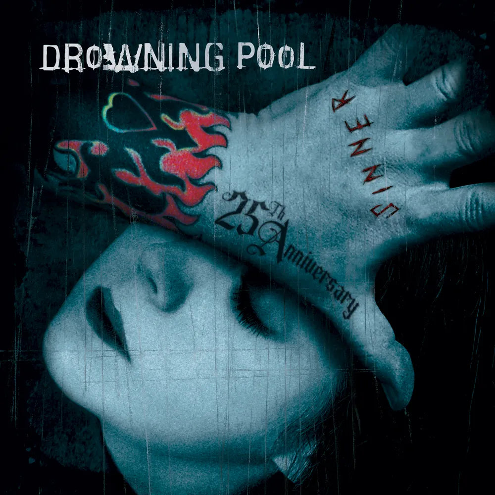 Drowning Pool- Sinner - 25th Anniversary Edition [Sea Blue Smoke] (Vinyl) (DAMAGED)-BoldPlay