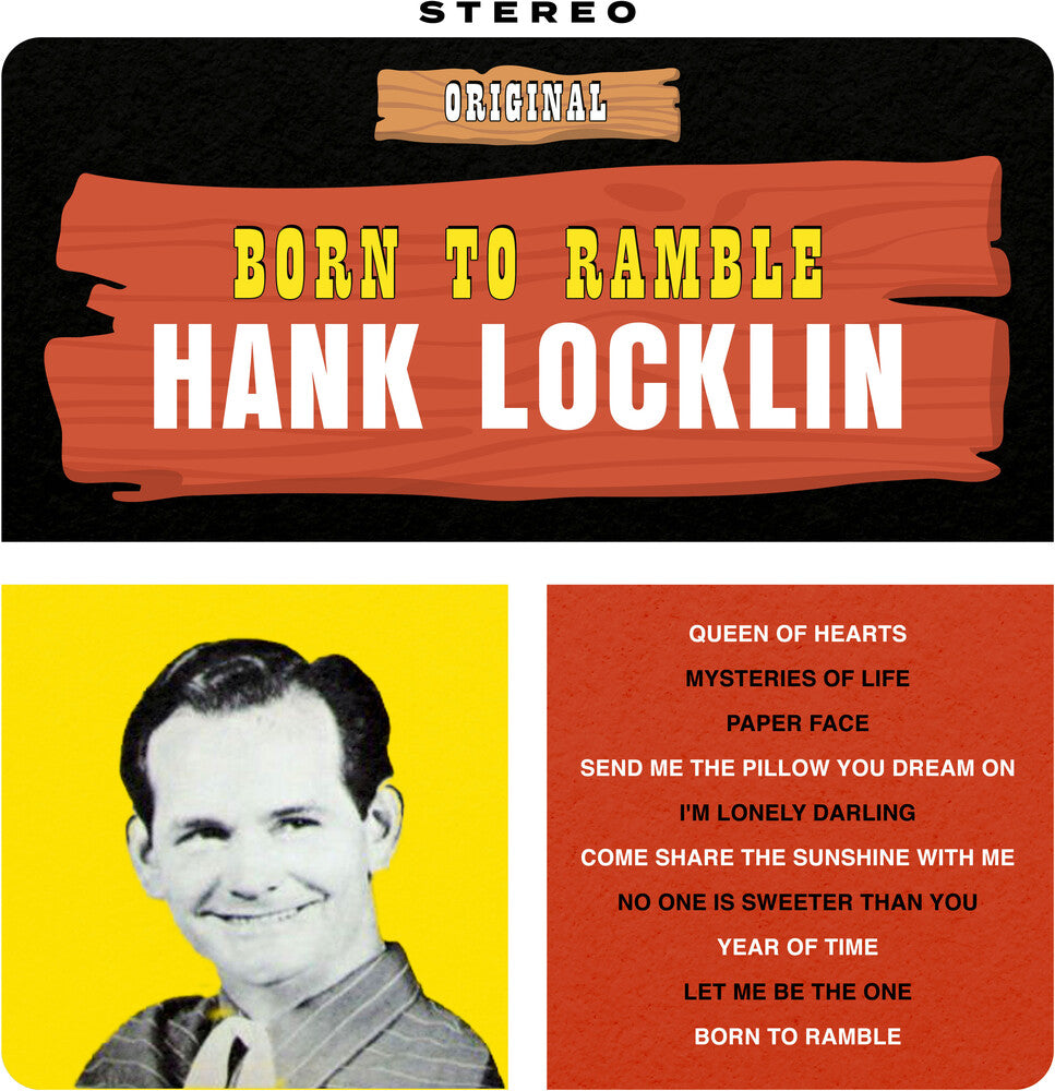 Hank Locklin- Born To Ramble (Mod) (CD)-BoldPlay