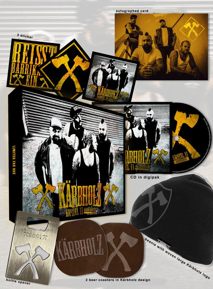 Kärbholz- Kapitel 11: Barrikaden - Fanbox [Limited Edition] (CD)-BoldPlay