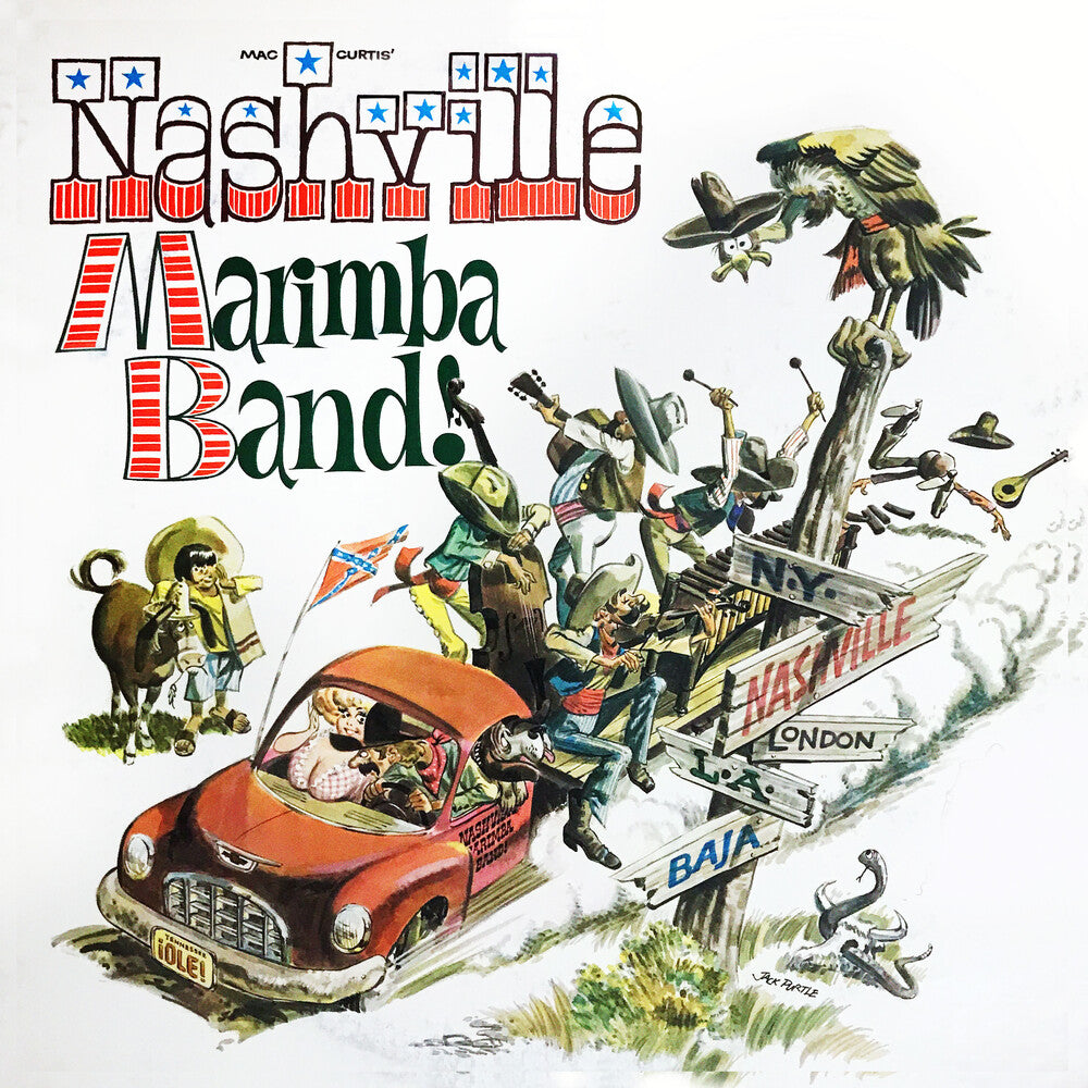 Mac Curtis' Nashville Marimba Band- Country Music's Greatest Hits...Marimba Band Style! (CD)-BoldPlay