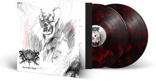 Xasthur- Inevitably Dark - Red/Black Marble (Vinyl)-BoldPlay