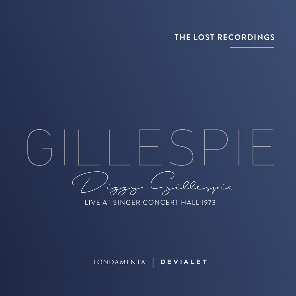 Dizzy Gillespie- Live At Singer Concert Hall 19 (CD)-BoldPlay