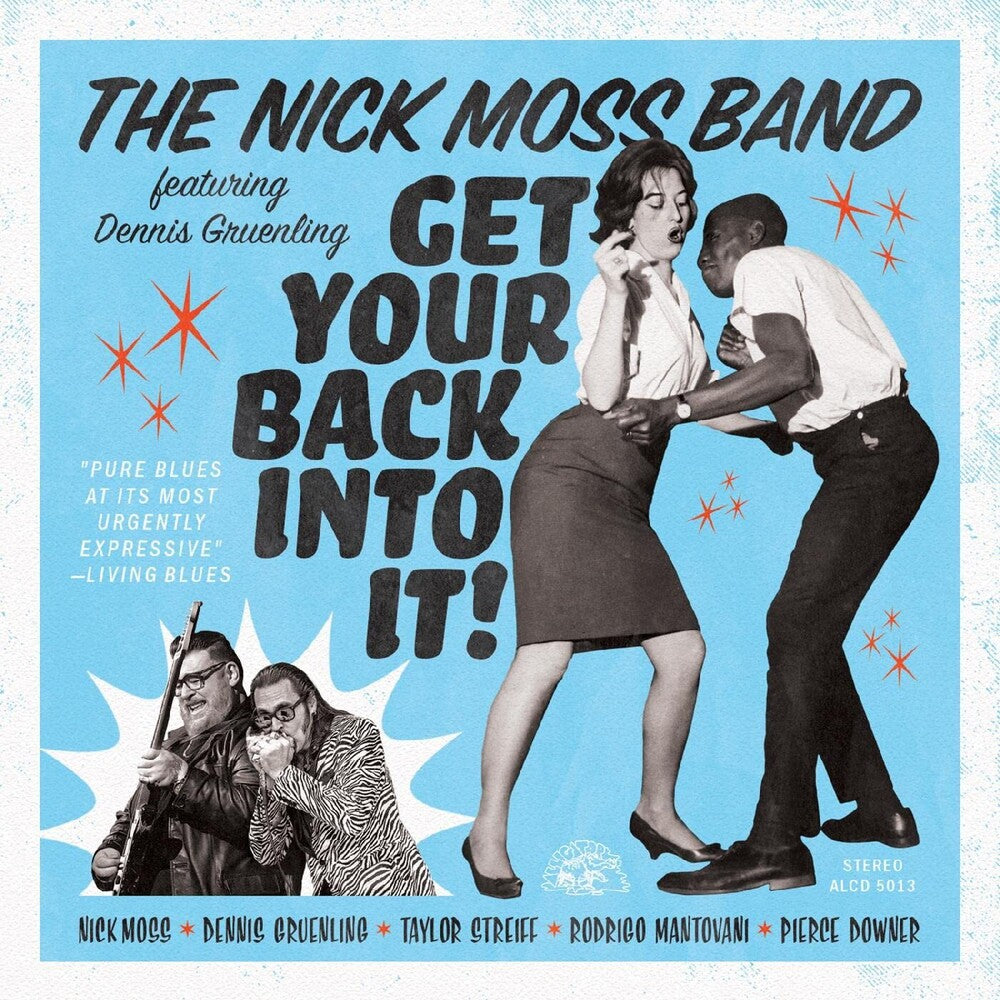 Nick Moss- Get Your Back Into It (CD)-BoldPlay