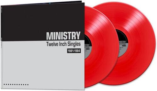 Ministry- 12" Singles 1981-1984 - Red (Vinyl)-BoldPlay