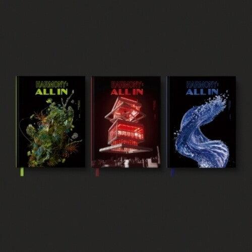 P1Harmony- Harmony : All In - Random Cover - incl. Standing Photocard, Logo Tag, Photo Stamp, Special Photocard + Selfie Photocard [Import] (CD)-BoldPlay
