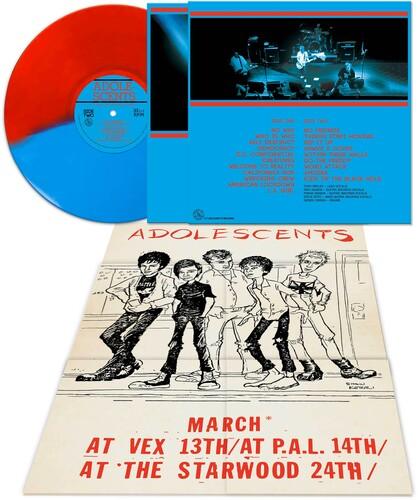 The Adolescents- Live At The House Of Blues (Vinyl)-BoldPlay