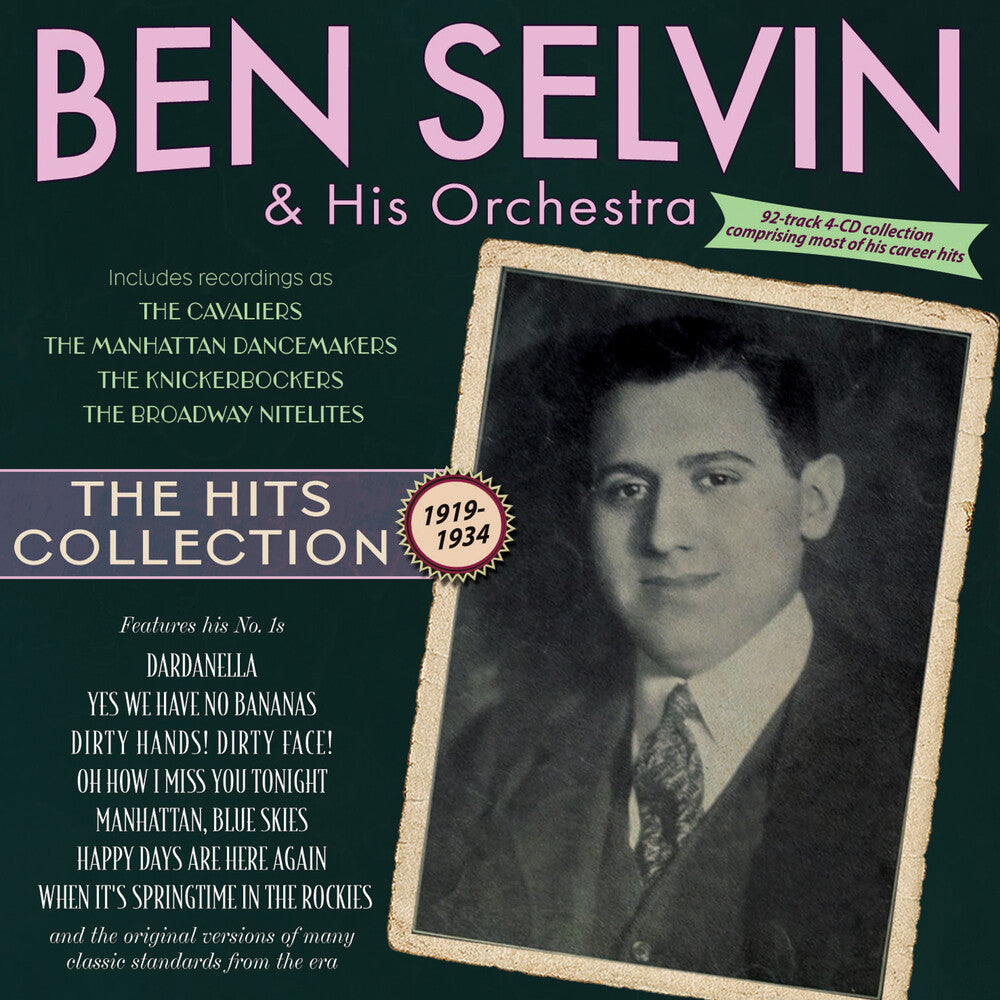 Ben Selvin  & His Orchestra- Hits Collection 1919-34 (CD)-BoldPlay