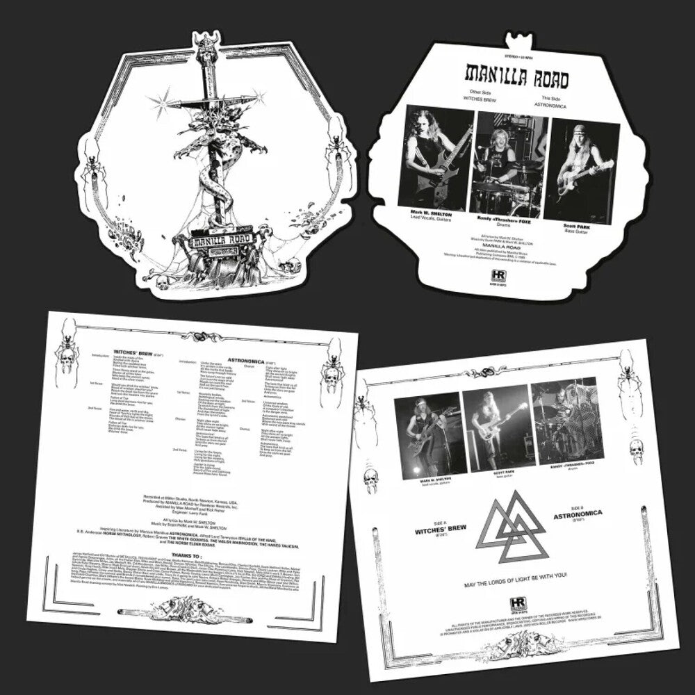 Manilla Road- Witches Brew / Astronomica - Shape (Vinyl)-BoldPlay