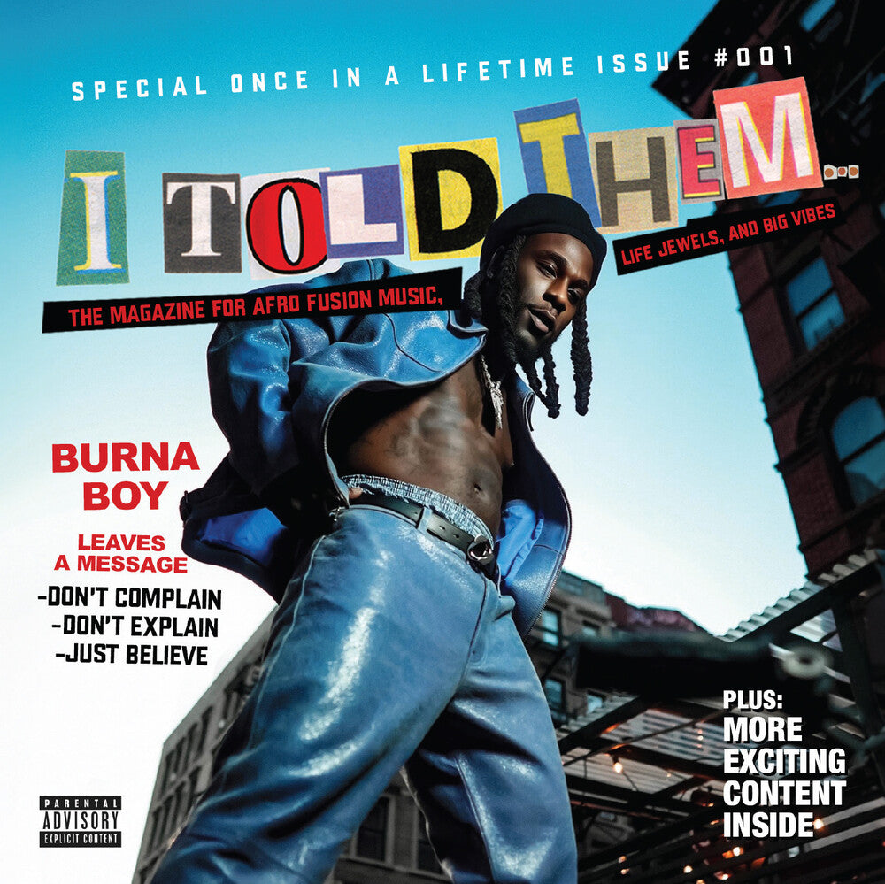 Burna Boy-  I Told Them… (CD)-BoldPlay