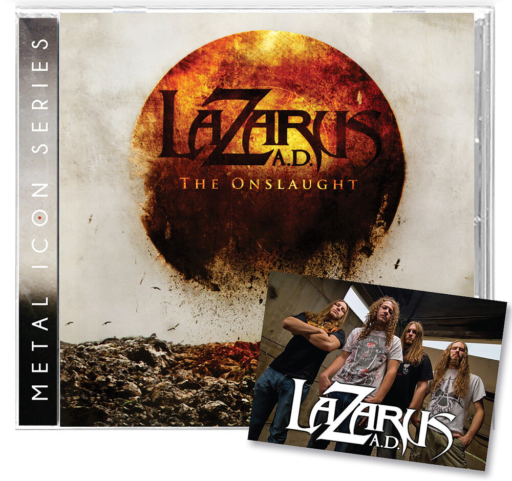 Lazarus A.D.- Onslaught [Limited Edition] [Remastered] (CD)-BoldPlay
