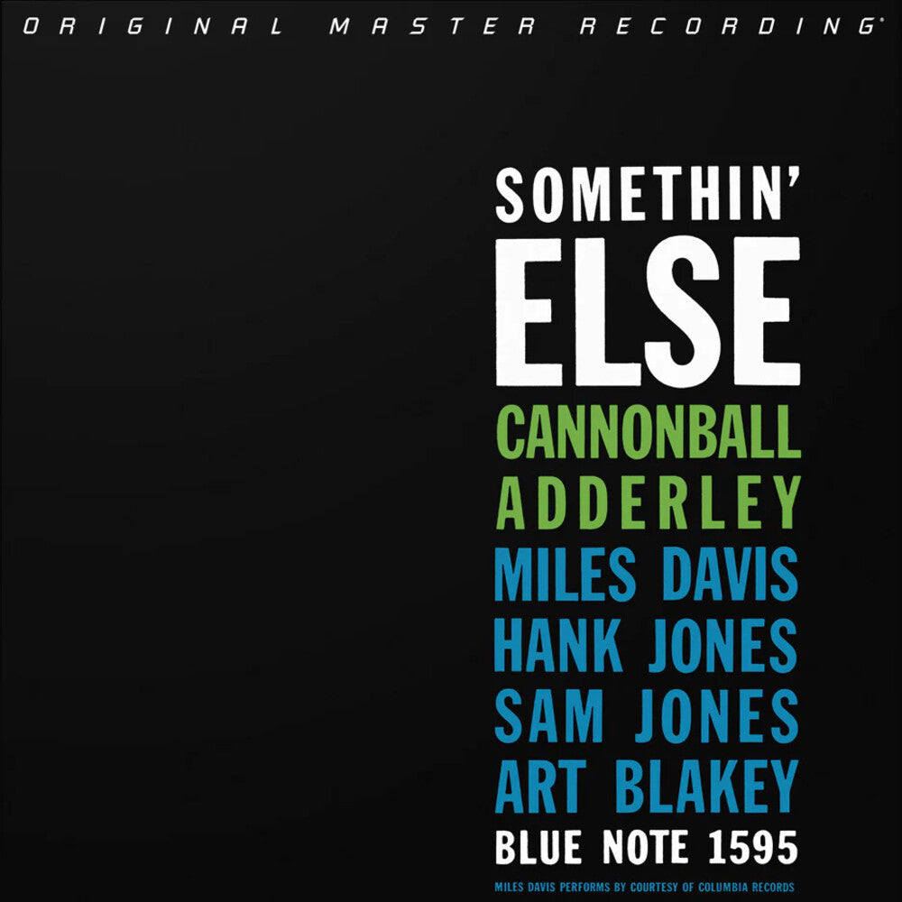 Cannonball Adderley- Somethin' Else (CD)-BoldPlay